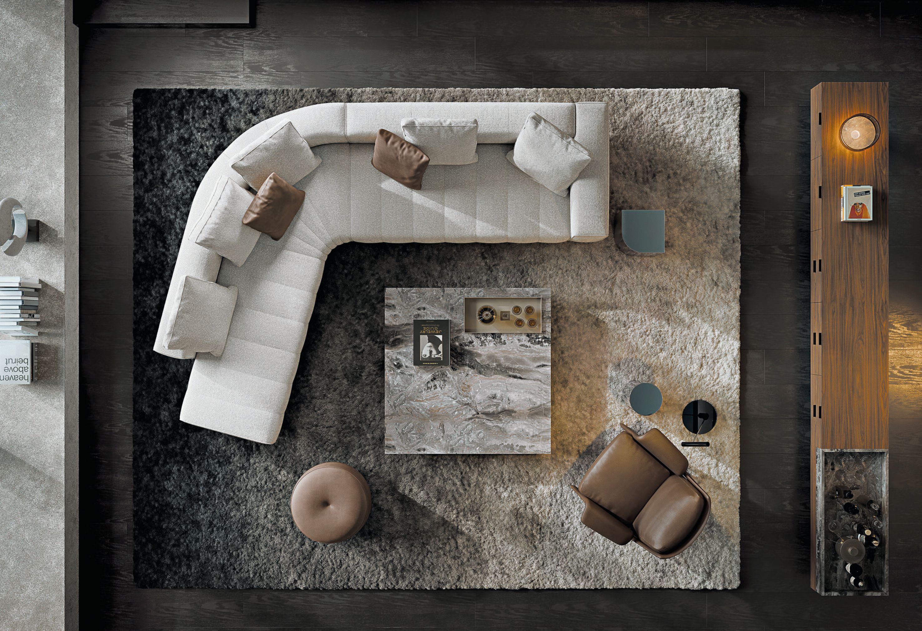 Ткань диван Minotti GOODMAN ARCH-00147953 - Вид №15