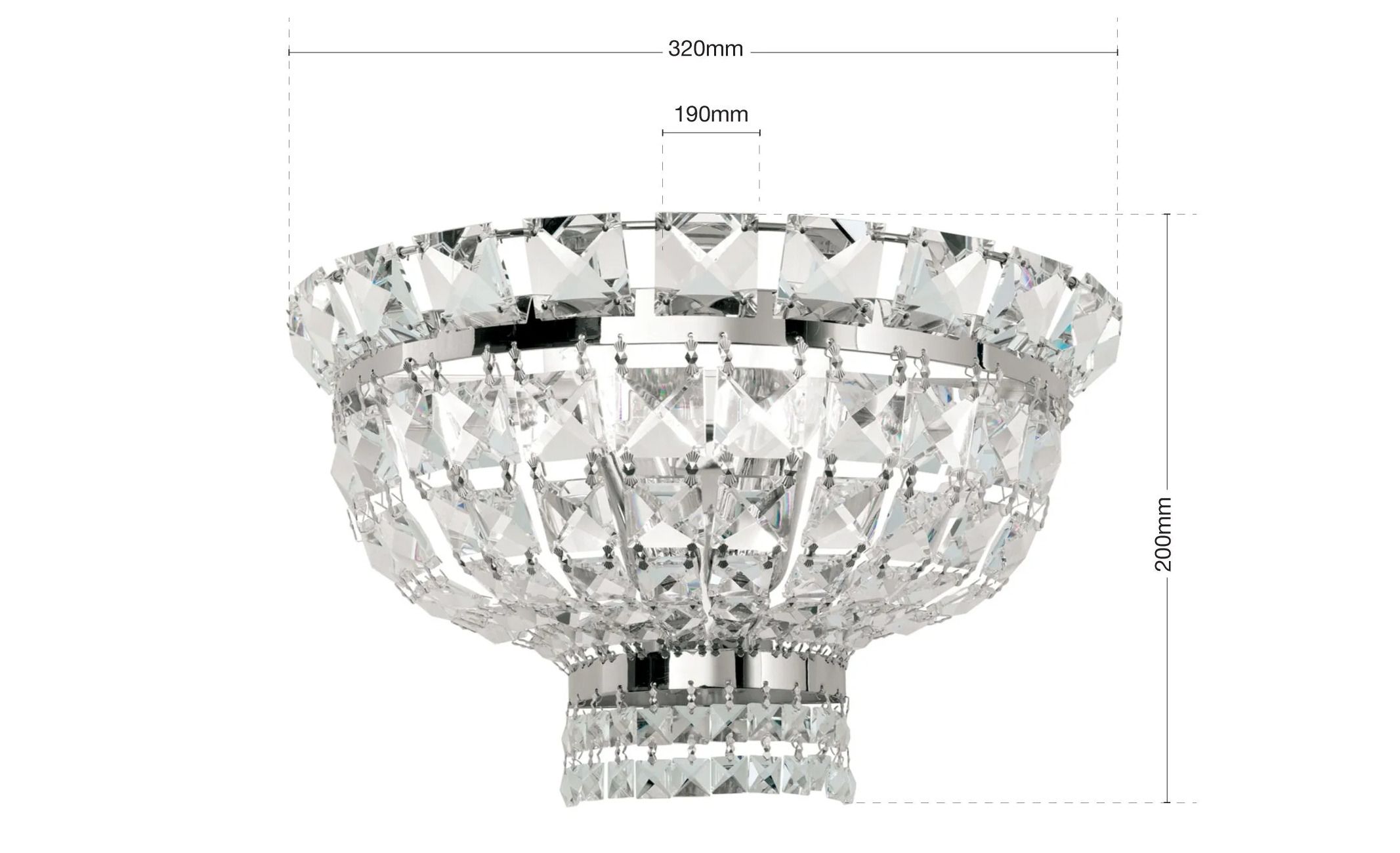 Бра с кристаллами Swarovski® Orion Ambassador ARCH-00029939 - Вид №7