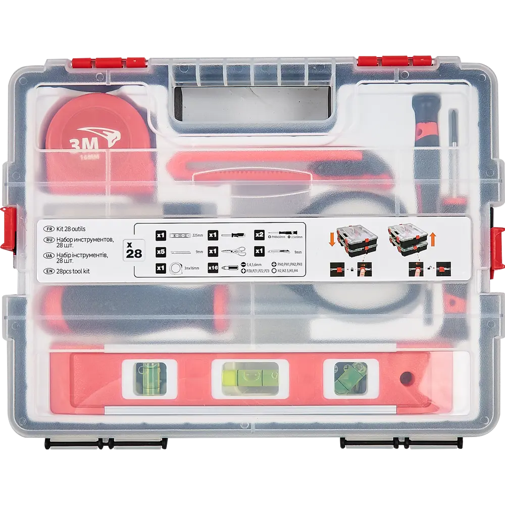 Набор инструментов, 28 предметов Santreyd STLM-2180719 - Вид №2