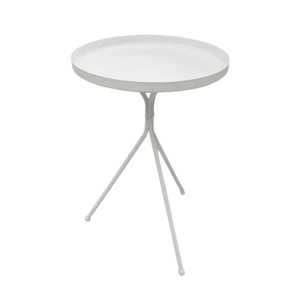 Журнальный столик Sheffilton SHT-CT95/SHT-СЖ81 51x35 см цвет белый STLM-2002710