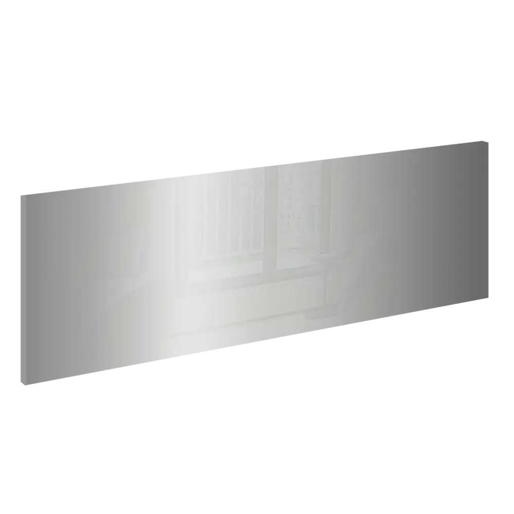 Фасад выдвижного ящика Аша 79.7x25.3 см KONSENSA ДСП цвет серебро Аша серебро STLM-2003997 - Вид №1