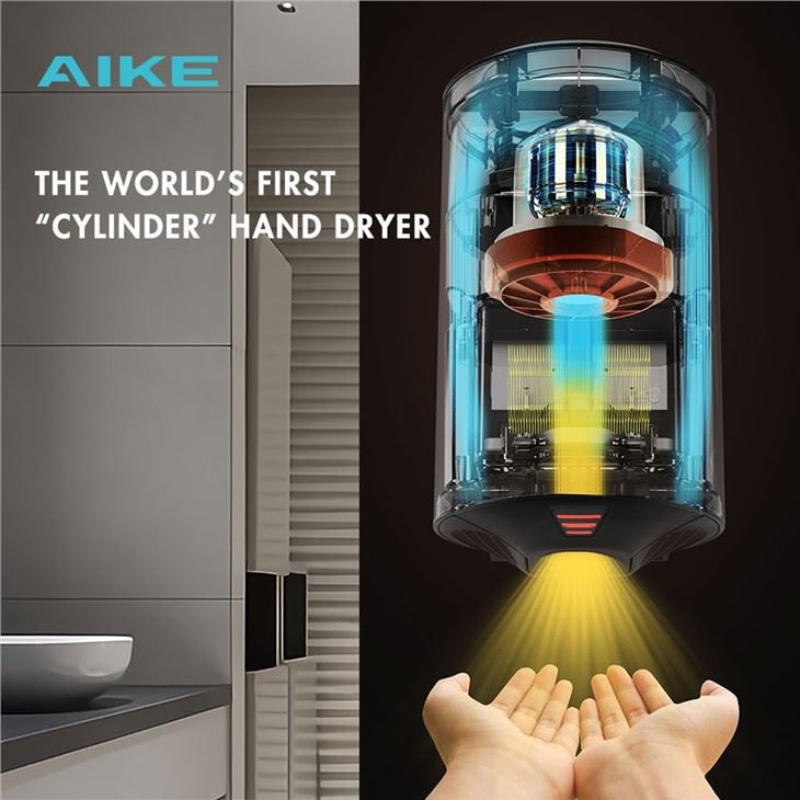 Сушилка для рук из нержавеющей стали AIKE AK2805_481  - Вид №1