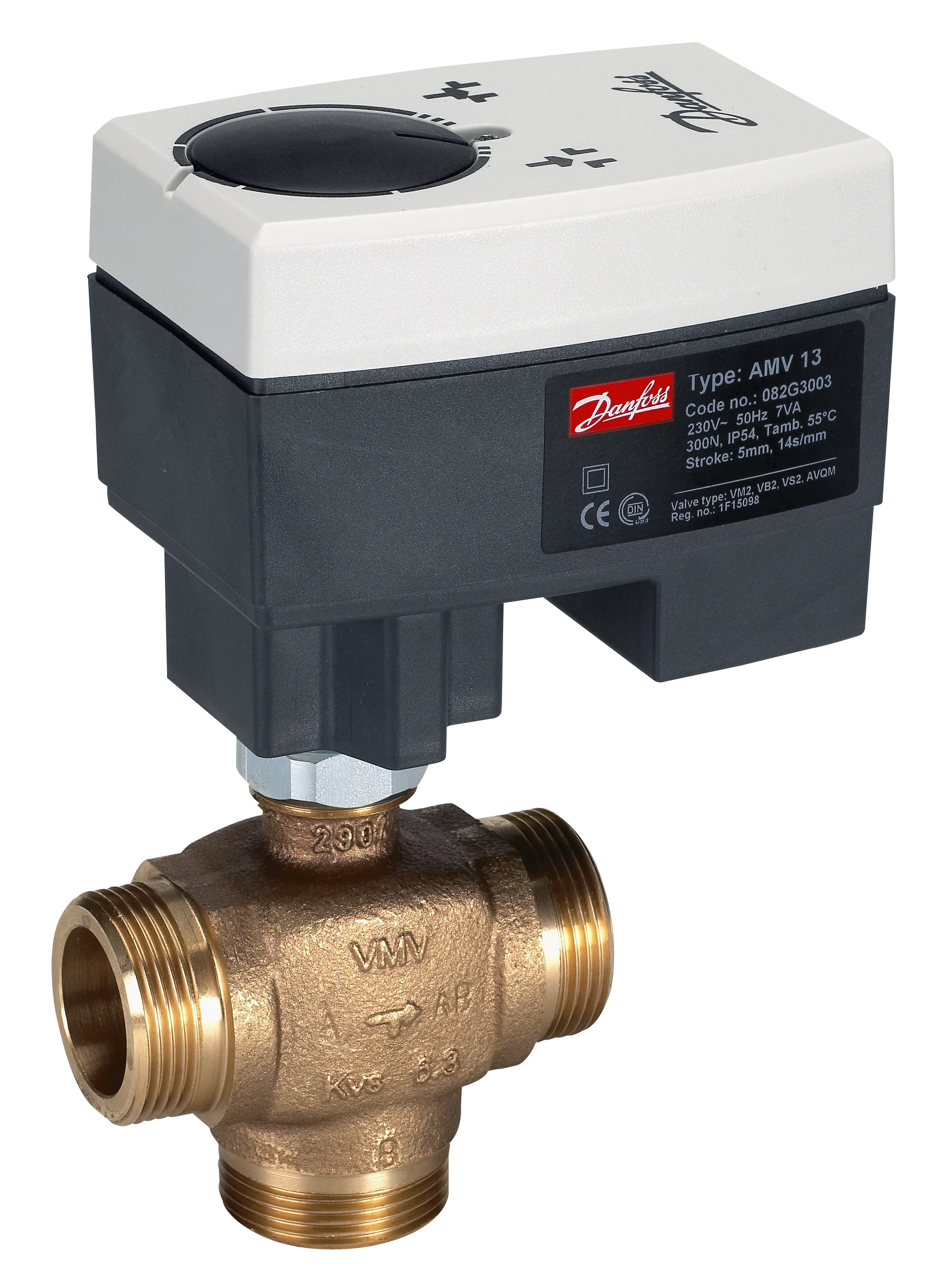 Danfoss Редукторные электроприводы с трехпозиционным управлением ARV 153 230В 3с/мм 082G6011  - Вид №16