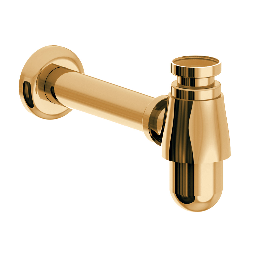 C00-101 C00-101 Классический сифон для раковины АЛИЗЕ КАННЕЛЕ Cristal & Bronze ALIZÉ CANNELÉ  - Вид №2