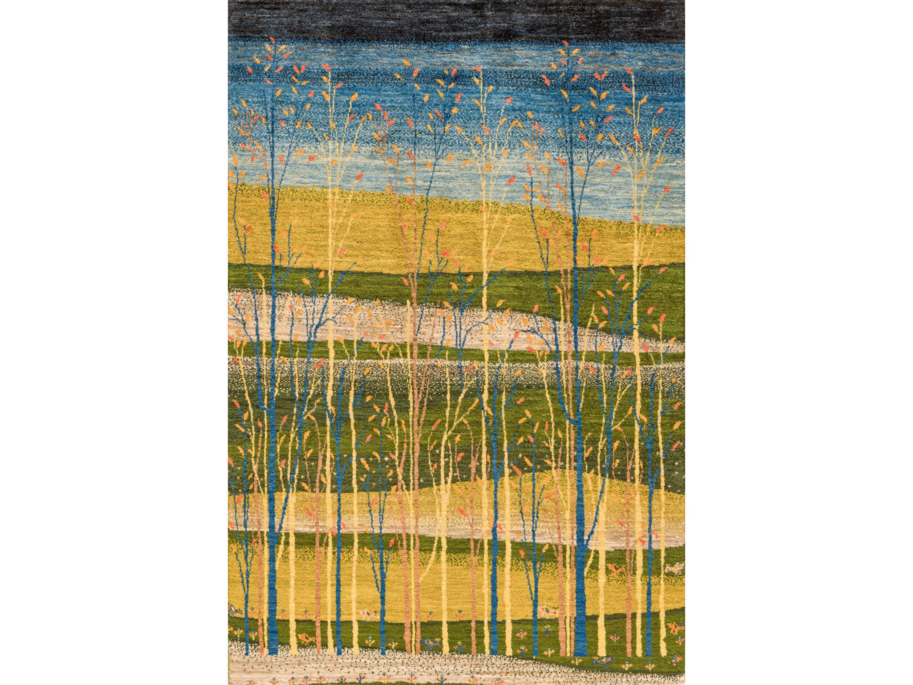 Шерстяной ковер ручной работы Zollanvari Transitional Tribal ARCH-00137398 - Вид №1