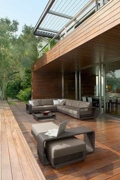 Roberti Низкий прямоугольный алюминиевый садовый столик Hamptons sun-id-1361722 - Вид №3