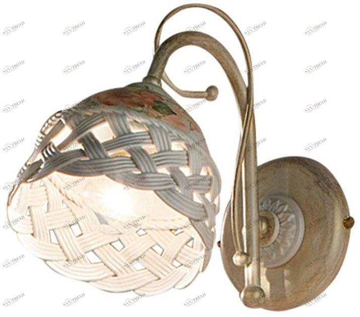 FERROLUCE Настенный керамический светильник с фиксированным кронштейном Verona C960