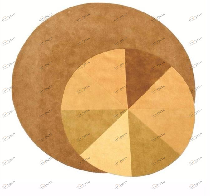 Roche Bobois Ковер ручной работы из шерсти Half & half sun-id-1387574