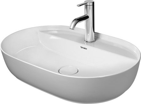 0380602300 Накладная раковина на столешницу  овальная Duravit Luv - Вид №1