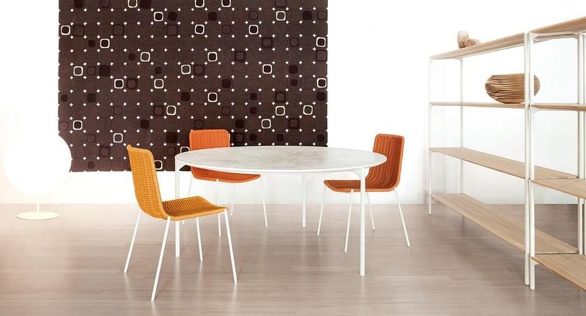 Paola Lenti Двусторонняя полка из крашеного металла Plano B47g - Вид №4