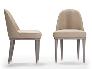 Кожаный мягкий стул