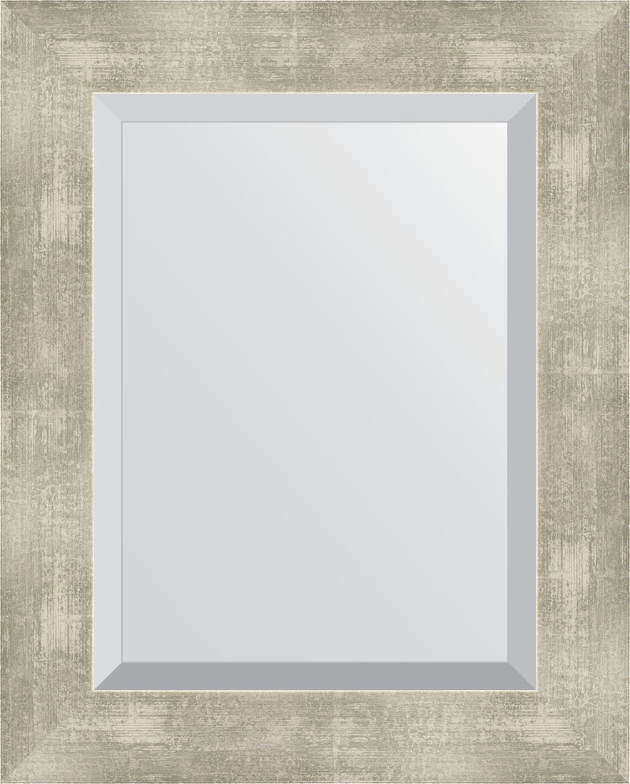 BY 1361 Зеркало с фацетом в багетной раме - алюминий 61 mm EVOFORM Exclusive