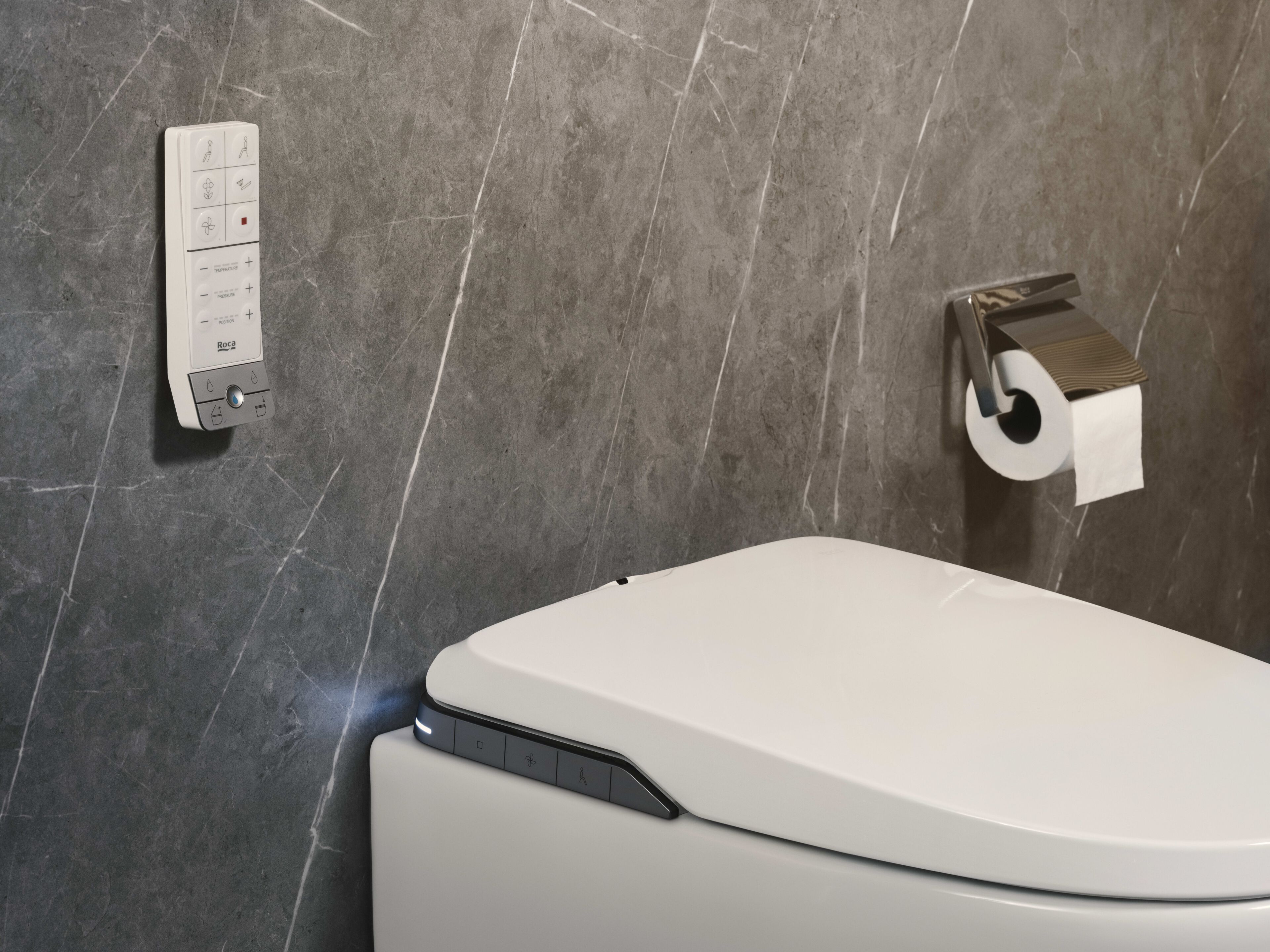 Напольный керамический туалет биде Roca in-Wash® Insignia ARCH-00012979