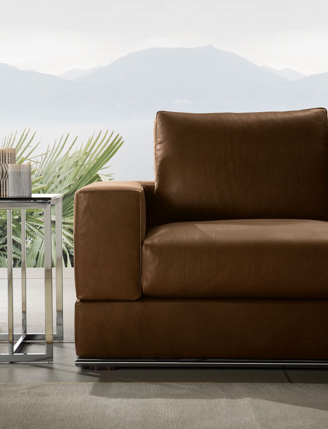 Высокий круглый Хрустальный журнальный столик i 4 Mariani Kubico ARCH-00132137 - Вид №3