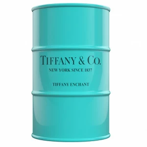 Бочка металлическая декоративная "Тиффани" XL STARBARREL  043816 Голубой;зеленый