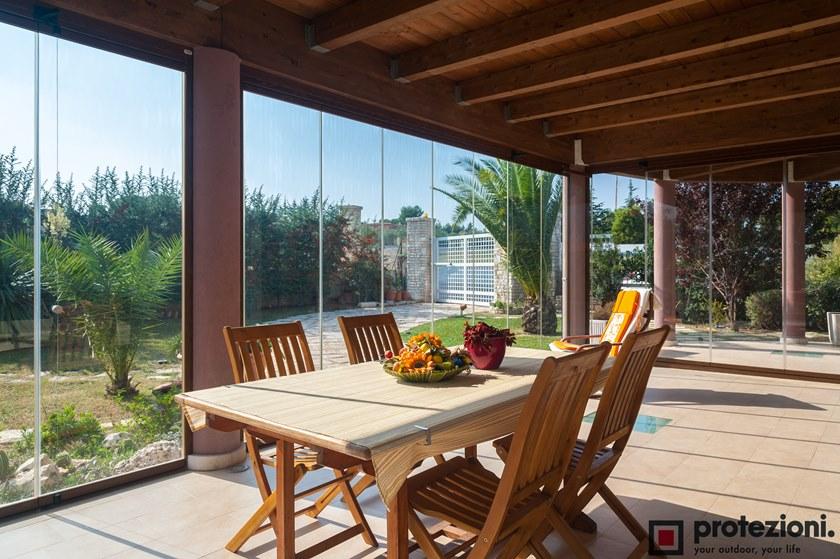 Protezioni Безрамное алюминиевое складывающееся окно Visio sun-id-1429124 - Вид №4