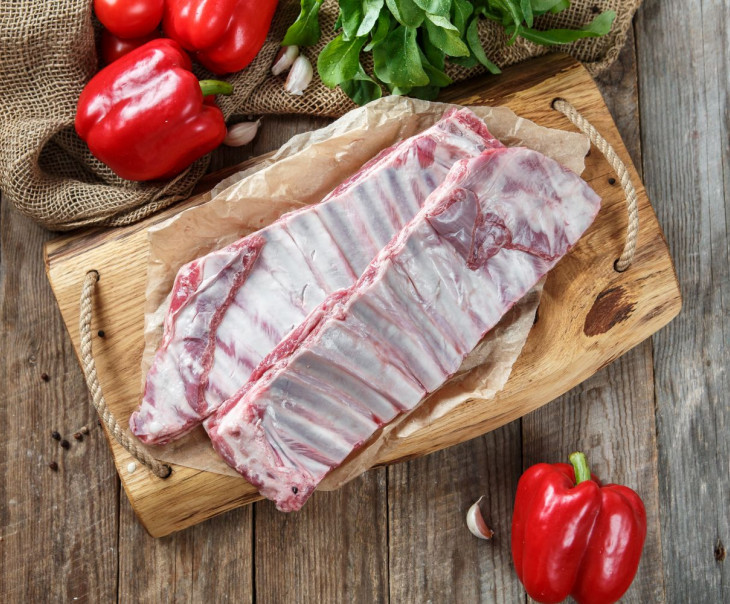 4076 Рёбра бараньи ленточные Вкусляндия 