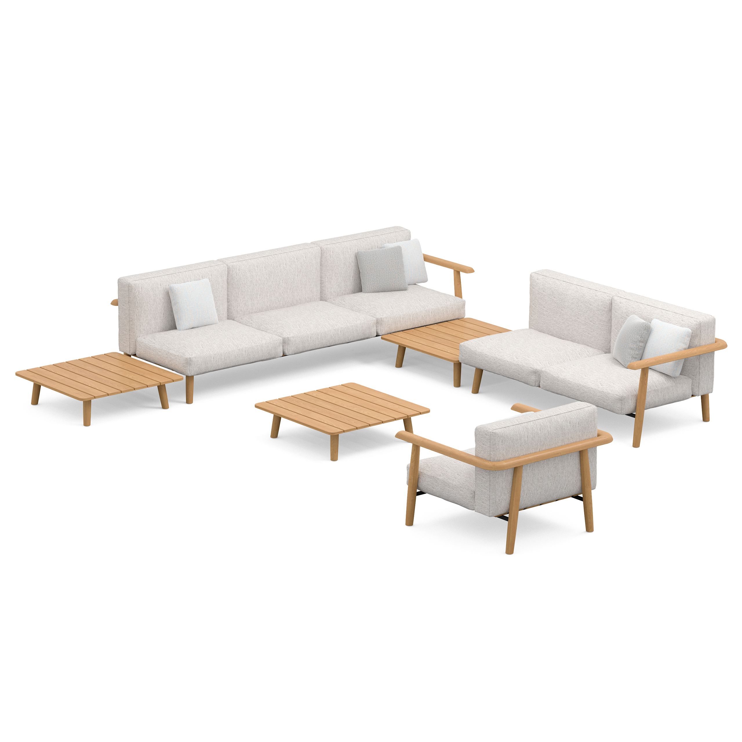 Тканевое садовое кресло с подлокотниками Royal Botania Mambo Lounge ARCH-00106978 - Вид №7