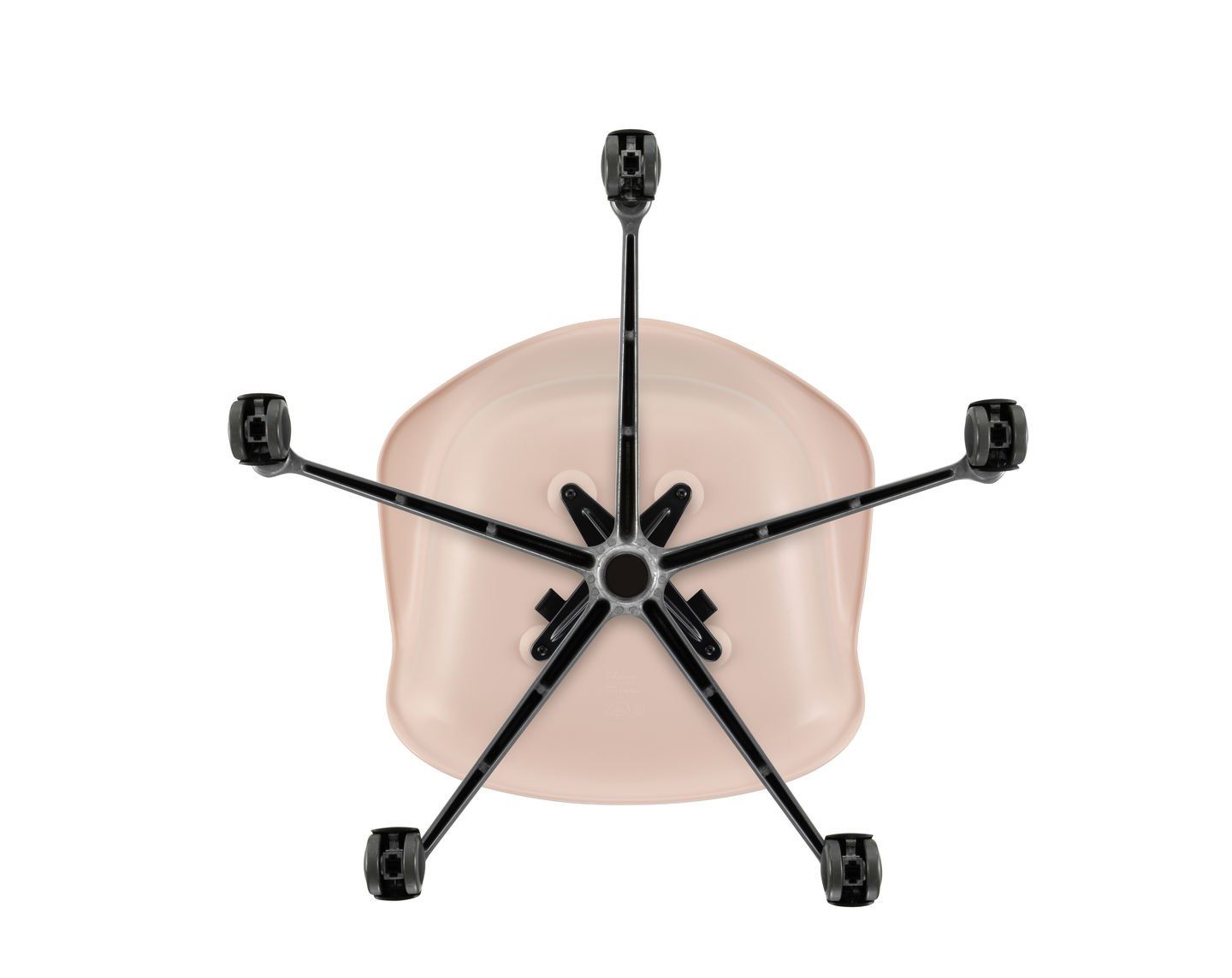 Ткань поворотный операционный офисный стул с подлокотниками VITRA Eames Plastic Chair ARCH-00120962 - Вид №34