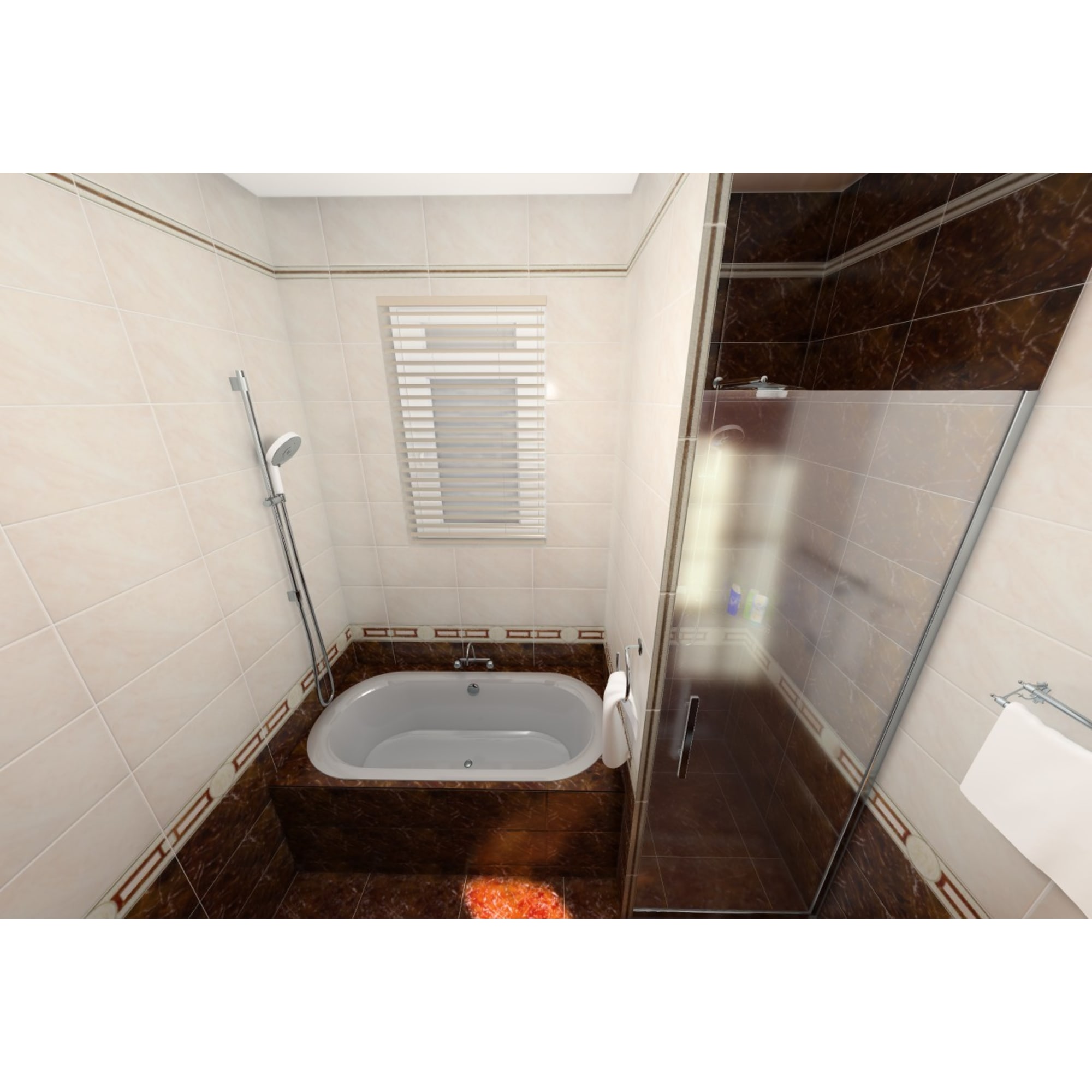 14175477 Бордюр «» 40x11 см цвет коричневый Pietra Santreyd - Вид №2