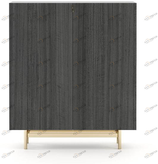 Laskasas Комод деревянный с распашными дверцами Stewart sun-id-1440915