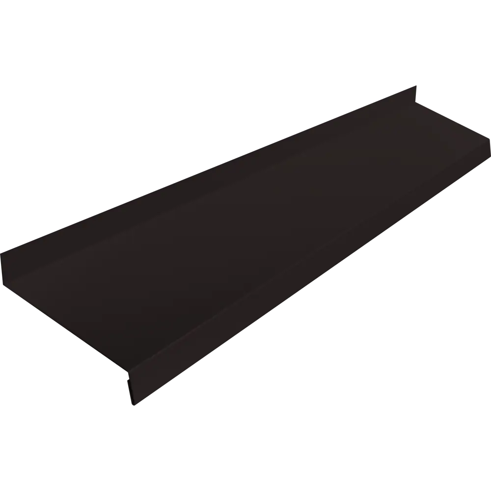 Отлив 2000x100 мм 0.45 мм RAL 9005 Santreyd STLM-2166357