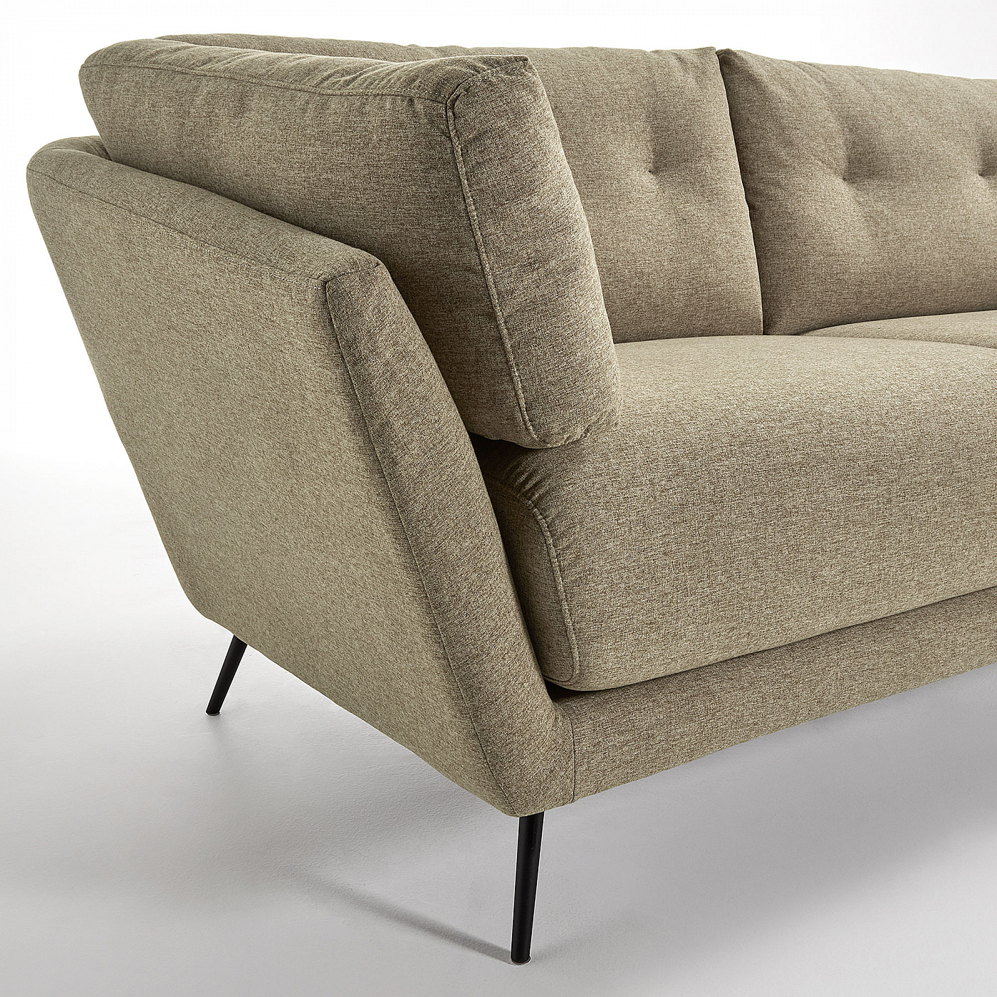 069458 Диван 3х местный коричневый La Forma Sahira  - Вид №3