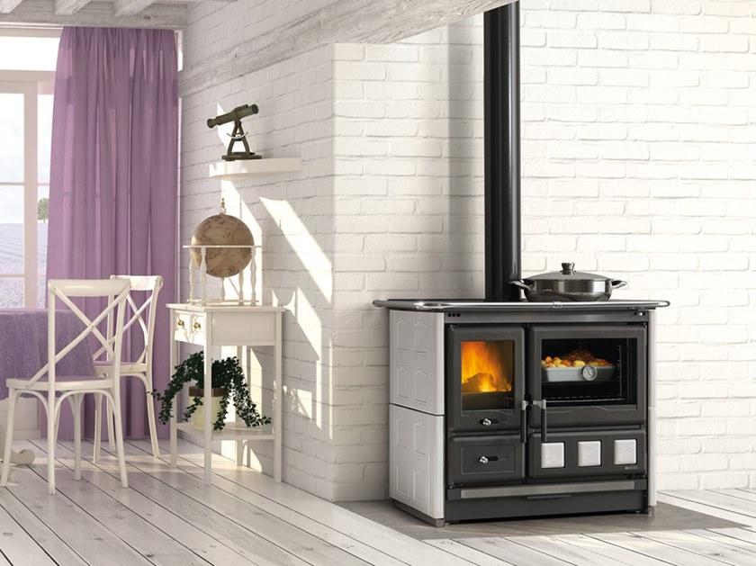 LA NORDICA EXTRAFLAME Дровяная печь с облицовкой майоликой sun-id-1358003 - Вид №1