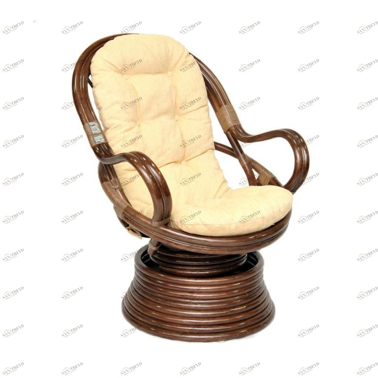 Кресло механическое коричневое Ellena ЭКО ДИЗАЙН CLASSIC RATTAN 129523 Бежевый;коричневый 