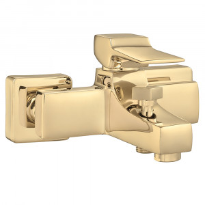 102802424  Смеситель для ванной Caro - Gold Look