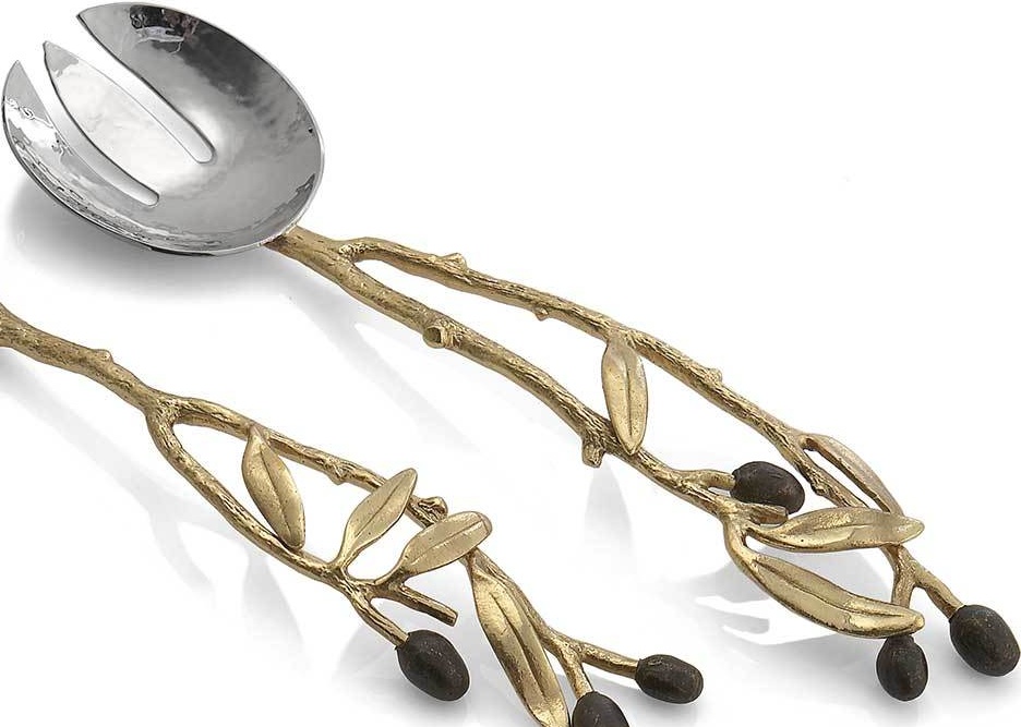 10558720 Набор столовых приборов Стальной Michael Aram 