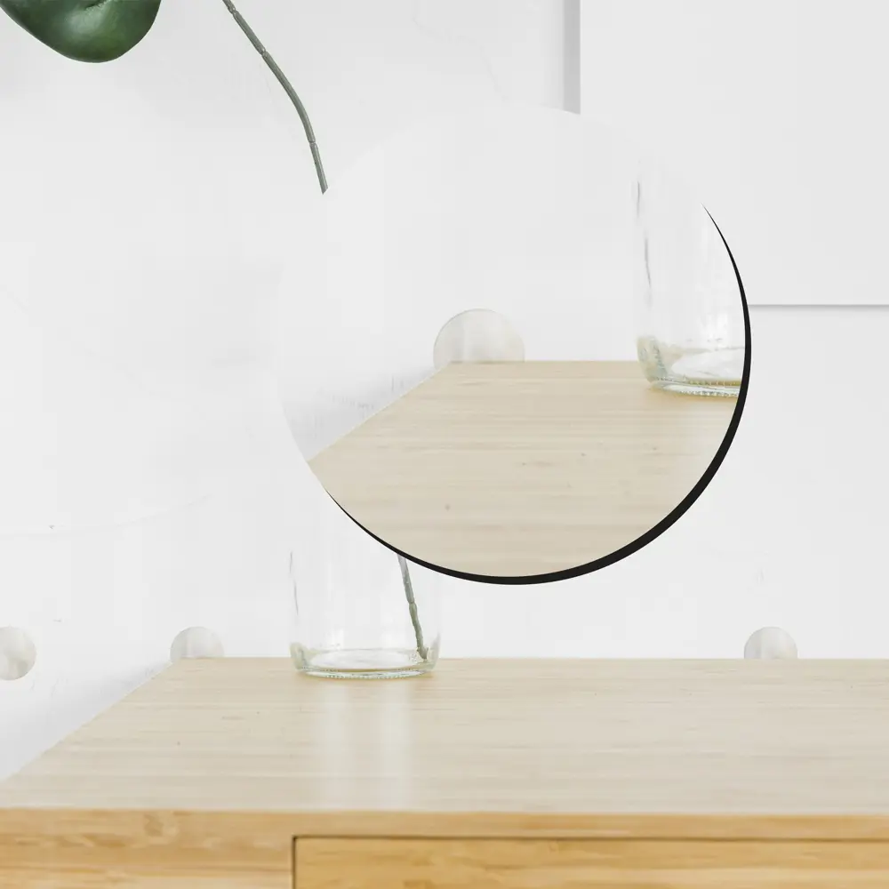 Накладка на мебельные ножки KONSENSA 33 мм круглые ПВХ цвет белый 4 шт STLM-2002494 - Вид №2