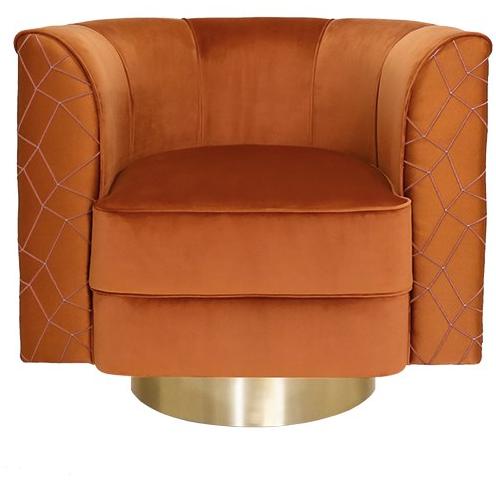 ANA ROQUE INTERIORS Вращающееся бархатное кресло с подлокотниками Luxury sun-id-1452849 - Вид №1