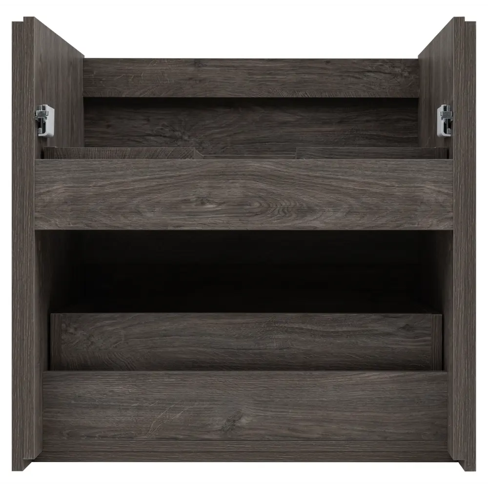 Тумба под раковину KONSENSA Мокка 2.0 подвесная 65 см цвет серый дуб STLM-2120893 - Вид №11