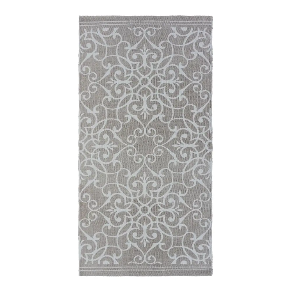 Ковер KREAFORTA Lessa 60x120 см хлопок цвет бежевый STLM-2108559