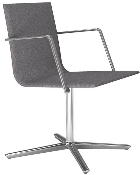 Andreu World 4-спицевый стул с подлокотниками для залов ожидания Lineal corporate So0779 - Вид №2