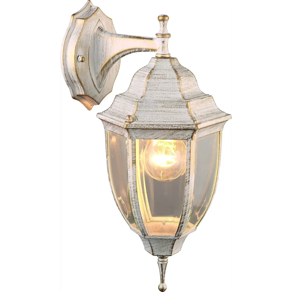 Светильник уличный настенный Pegasus 60 Вт IP44 цвет белый/золотой Arte Lamp STLM-2112802 - Вид №4