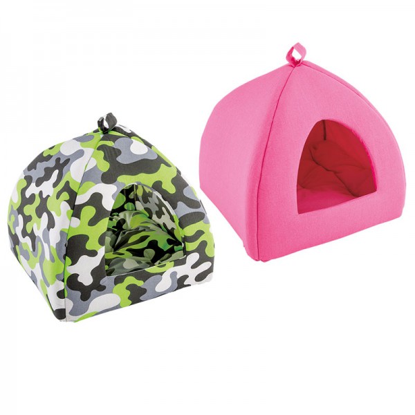 Т00001484 Домик-юрта для кошек TIPI Medium мягкий 42х42х36см FERPLAST  - Вид №1