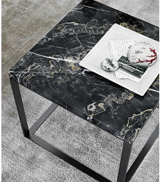 Maxalto Квадратный мраморный журнальный столик Lithos sun-id-1404225 - Вид №1