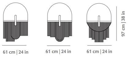 DOOQ Настенное зеркало sun-id-1390169 - Вид №10