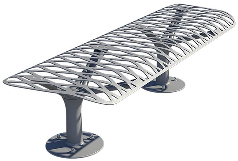 GHM-ECLATEC Скамья металлическая без спинки Kea sun-id-1411854 - Вид №2