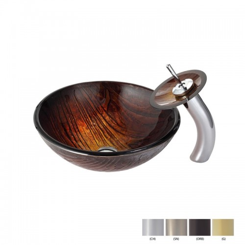 C-GV394-19mm-KGW1700 Накладная раковина на столешницу  прямоугольная Krausru  - Вид №3