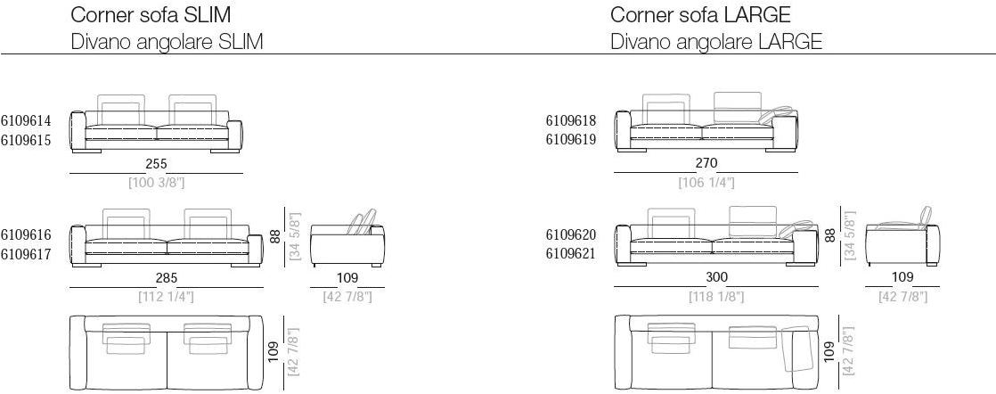 Arketipo 3-х местный тканевый диван sun-id-1400600 - Вид №2