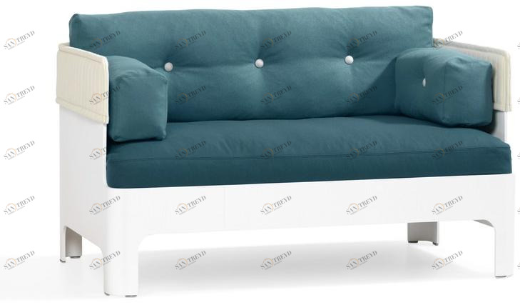 Blå Station Диван из ткани Koja S53l Bla Station