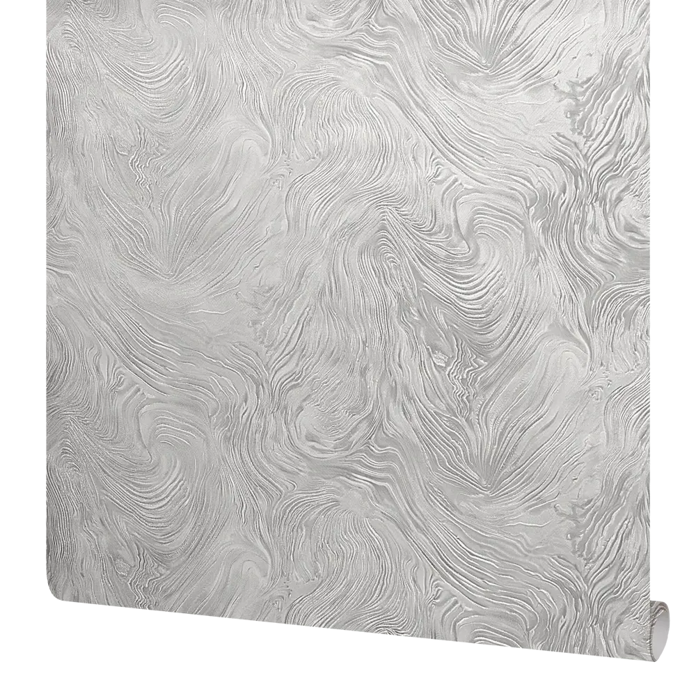 Victoria Stenova Eldorado - Серые флизелиновые обои с абстрактным узором 89400084 STLM-1576837