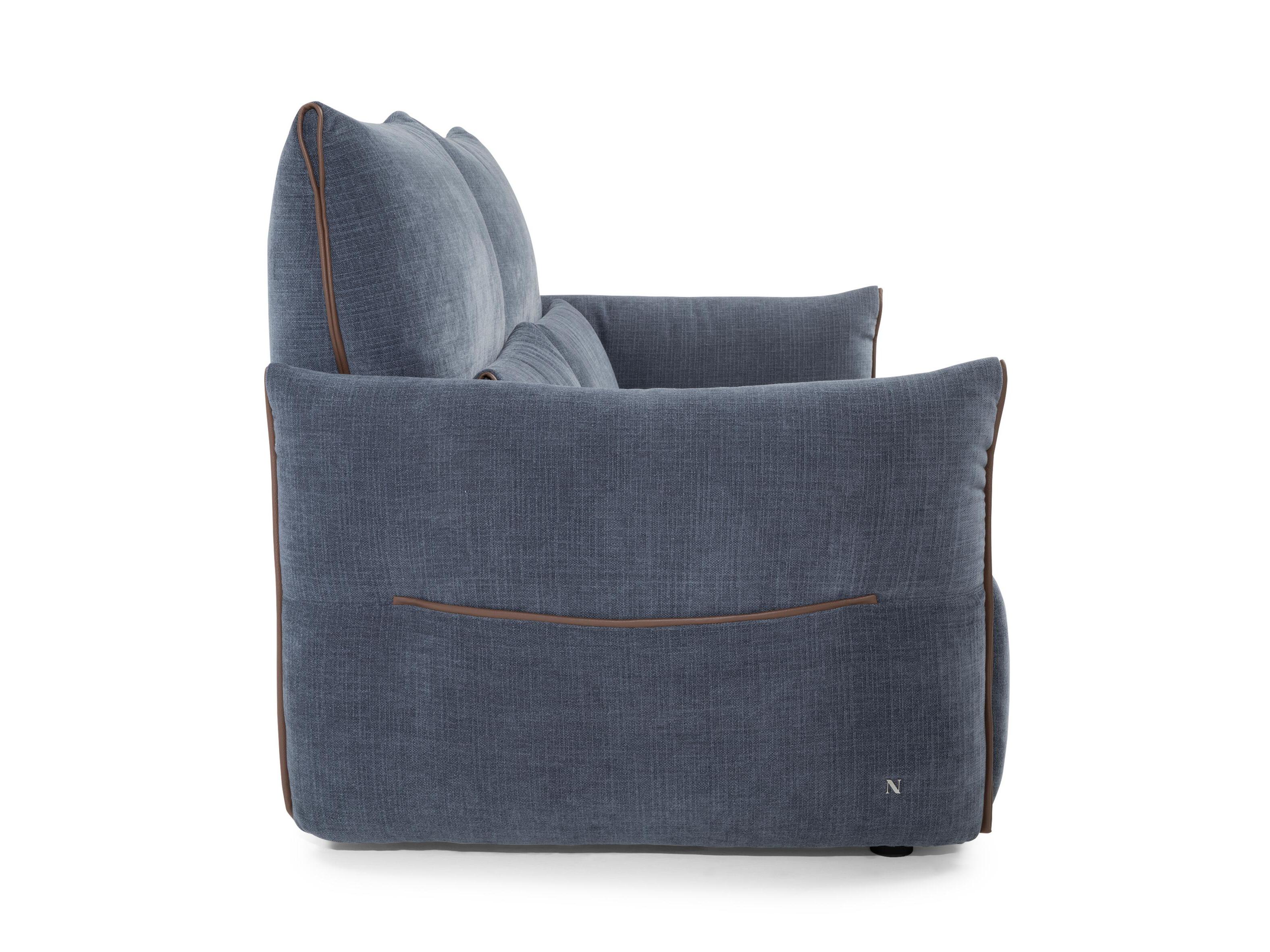 2-местный тканевый или кожаный диван Natuzzi Italia Wellbe ARCH-00148138 - Вид №3