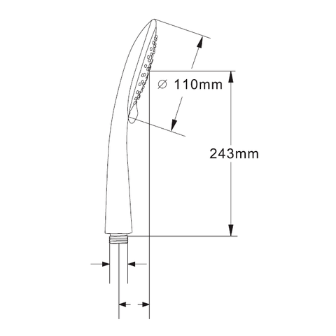 Orange S05HS Ручной душ Хром sun-id-1517240 - Вид №7