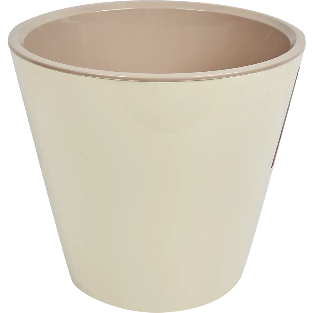 Горшок цветочный Ingreen London ø32 h29.5 см v15.7 л пластик сливочный STLM-2049044