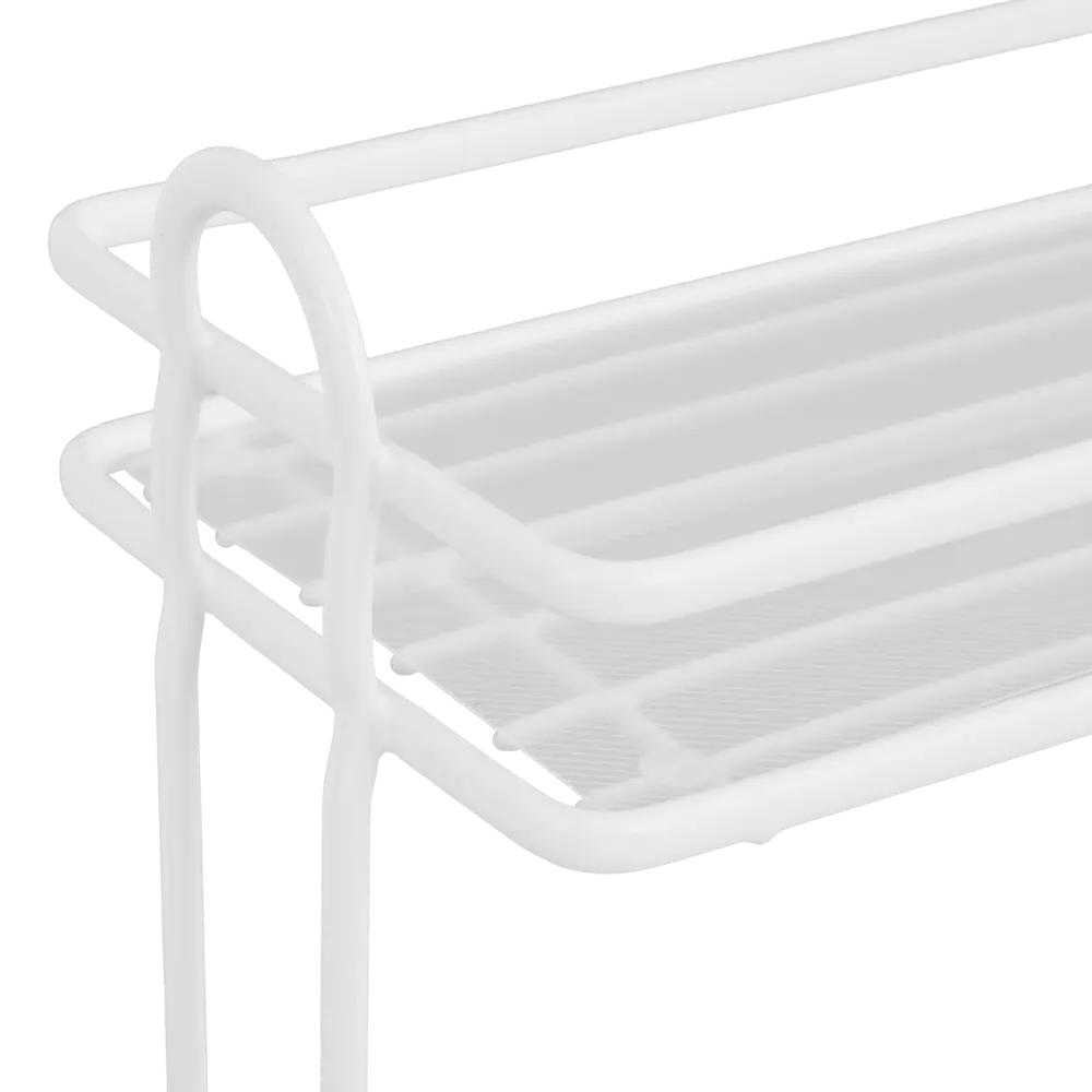 Полка для ванной двухъярусная Swensa Termo 29.1 см цвет белый SWR-1007 STLM-2052572 - Вид №2