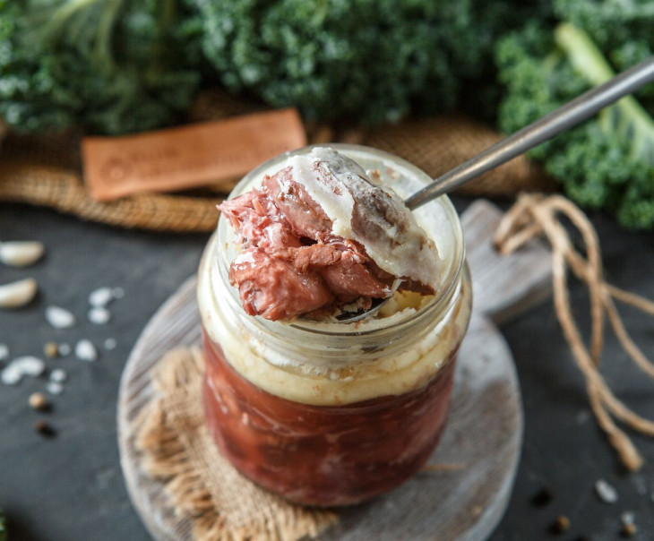 5920 Мясо утки в собственном соку Вкусляндия  - Вид №1